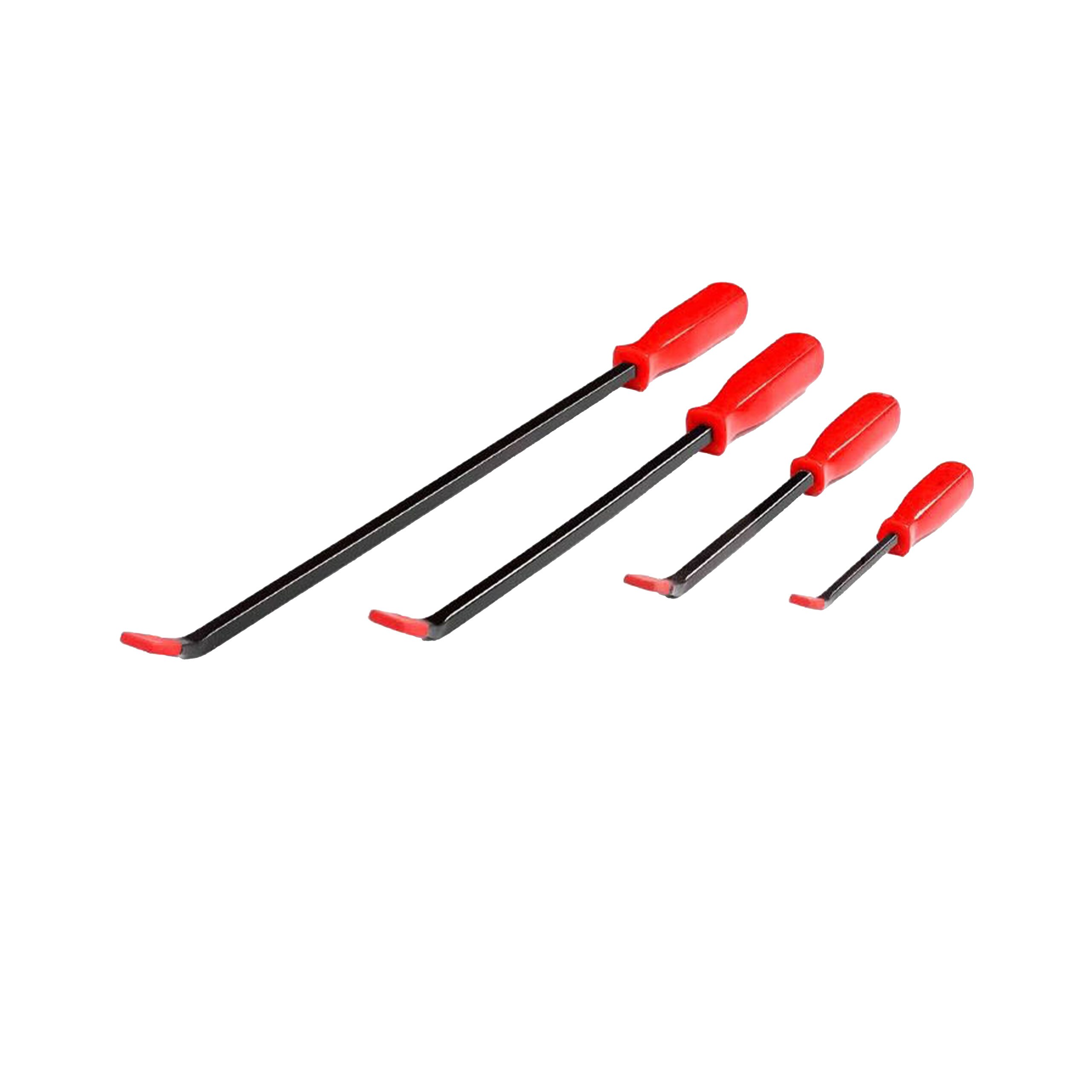 4-part Stem Lever Set In Black/red - 200-600 Mm