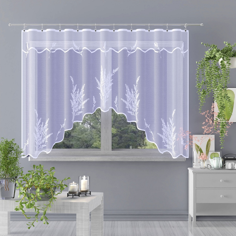 Image of Jacquard Curtain 762106 160x300, Arched, Per 1 Piece