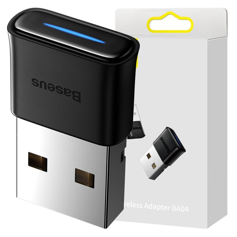 TEMU Adaptador Bluetooth BA04, Conexión Rápida, Compatibilidad de Dispositivos, Sonido de Calidad, Transmisión de Audio Inalámbrica, Conectividad
