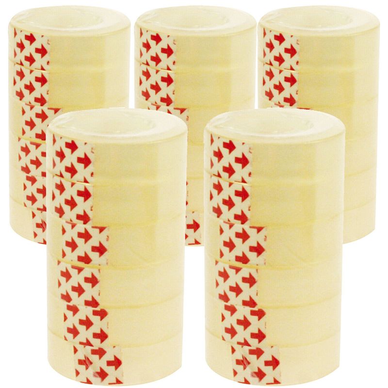 E-shop 30x Klebefilm Transparent Klebeband Rollen Film 12mm x 10m universal