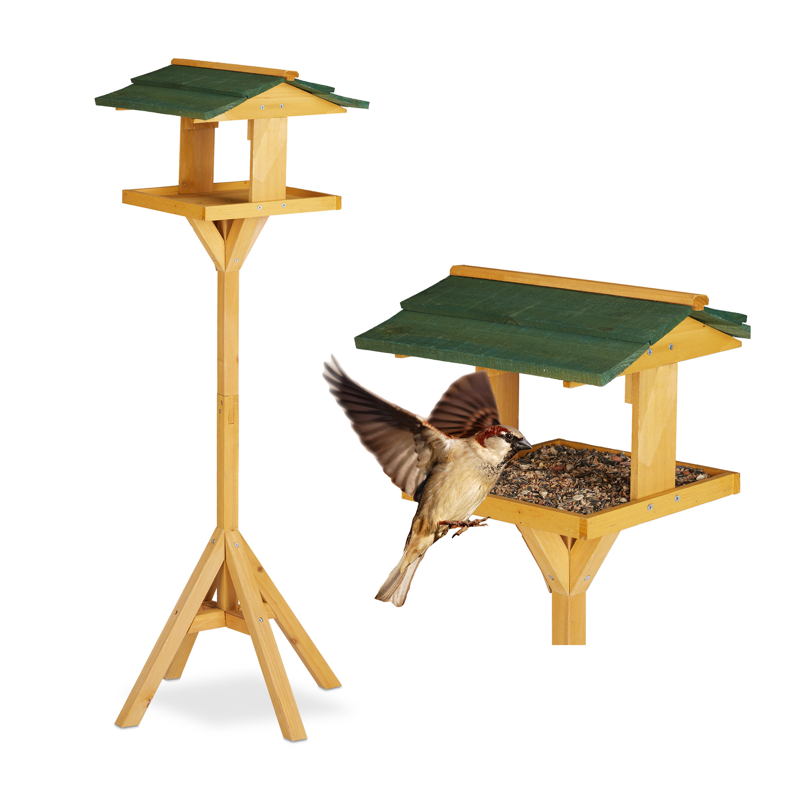 E-shop Vogelhaus in Natur-grün - (H)117 cm
