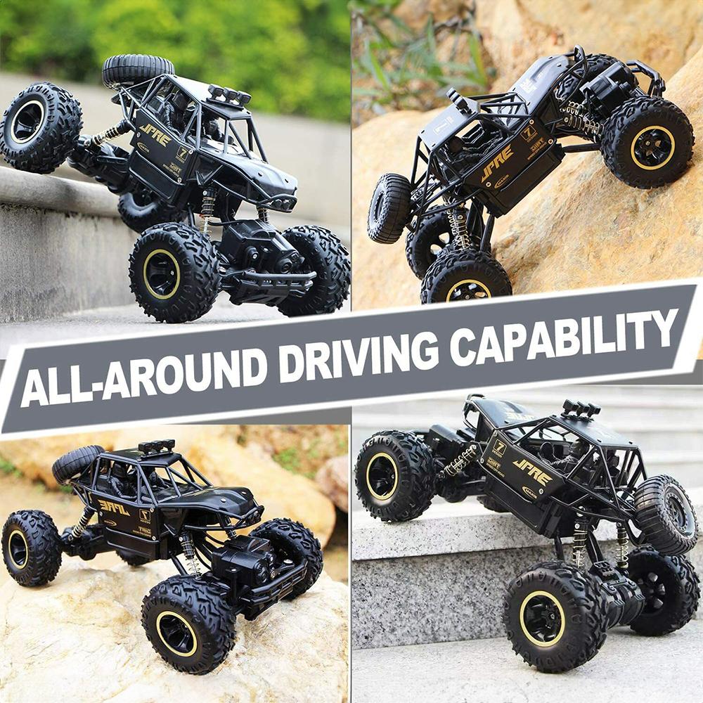 Image of Offroad Radio Controlled High Speed Rc Trucks Drive Buggy Toys Cars Rc Car 1/10 Remote Control Monster Truck Car Rock Crawler 4x4 Gift For Kids