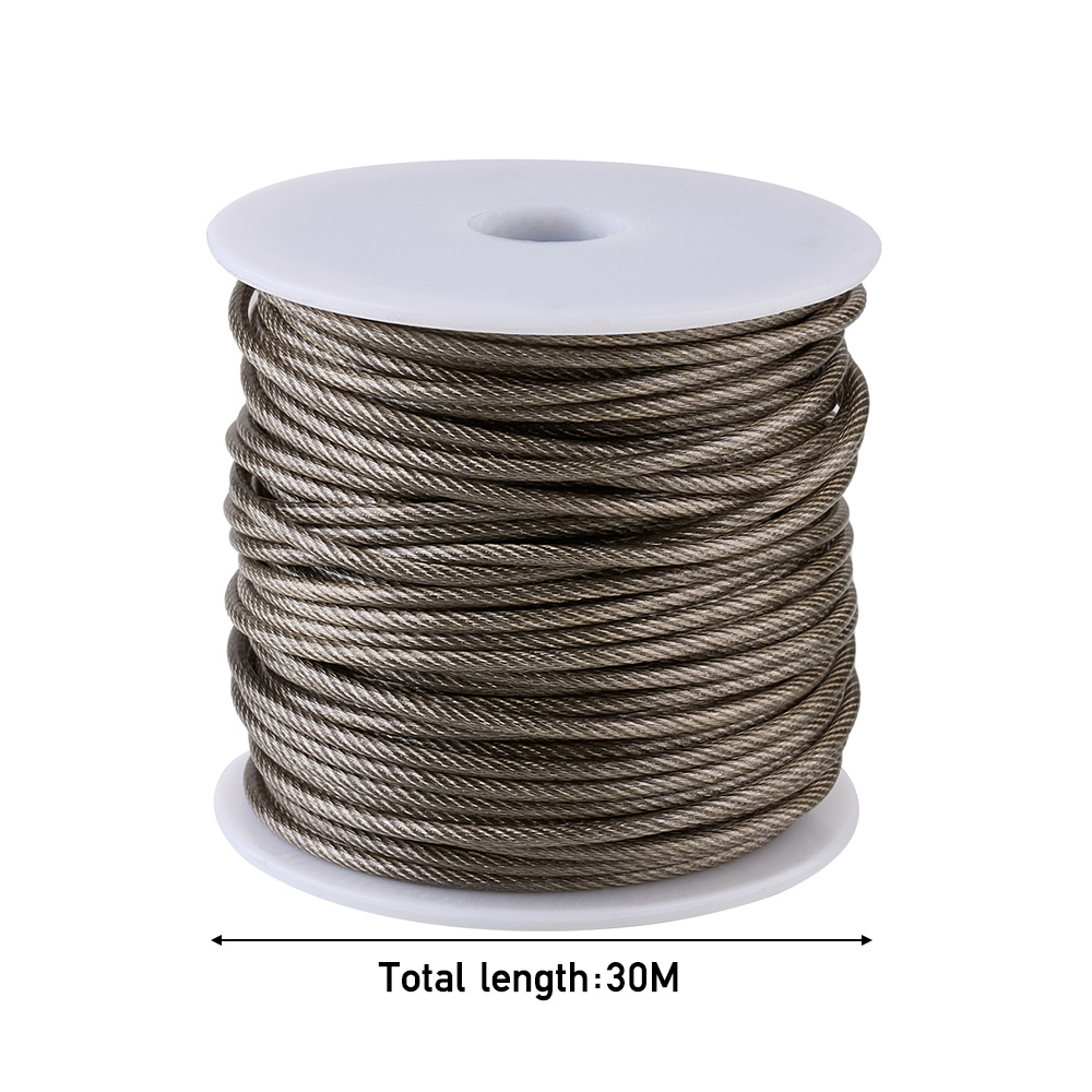 30M 304 Stainless Steel Heavy-Duty Cable Rope