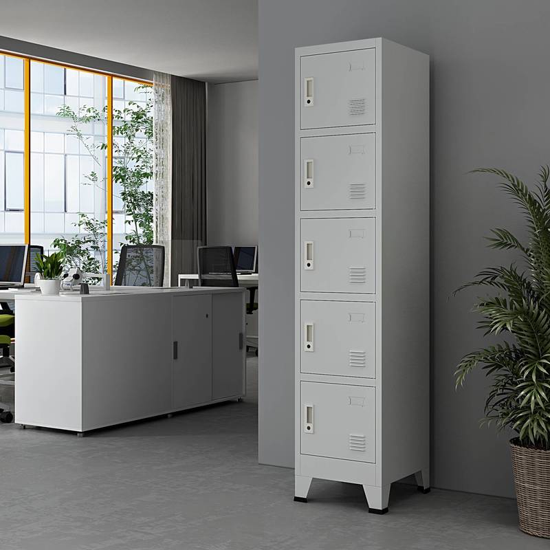 TEMU Armoire à verrouillage Joroinen en acier 180 X 38 X