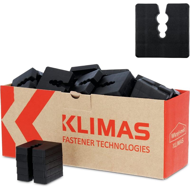 TEMU Disques d'espacement climatiques compensant la distance, disques en plastique de 10 mm, 50 pièces.
