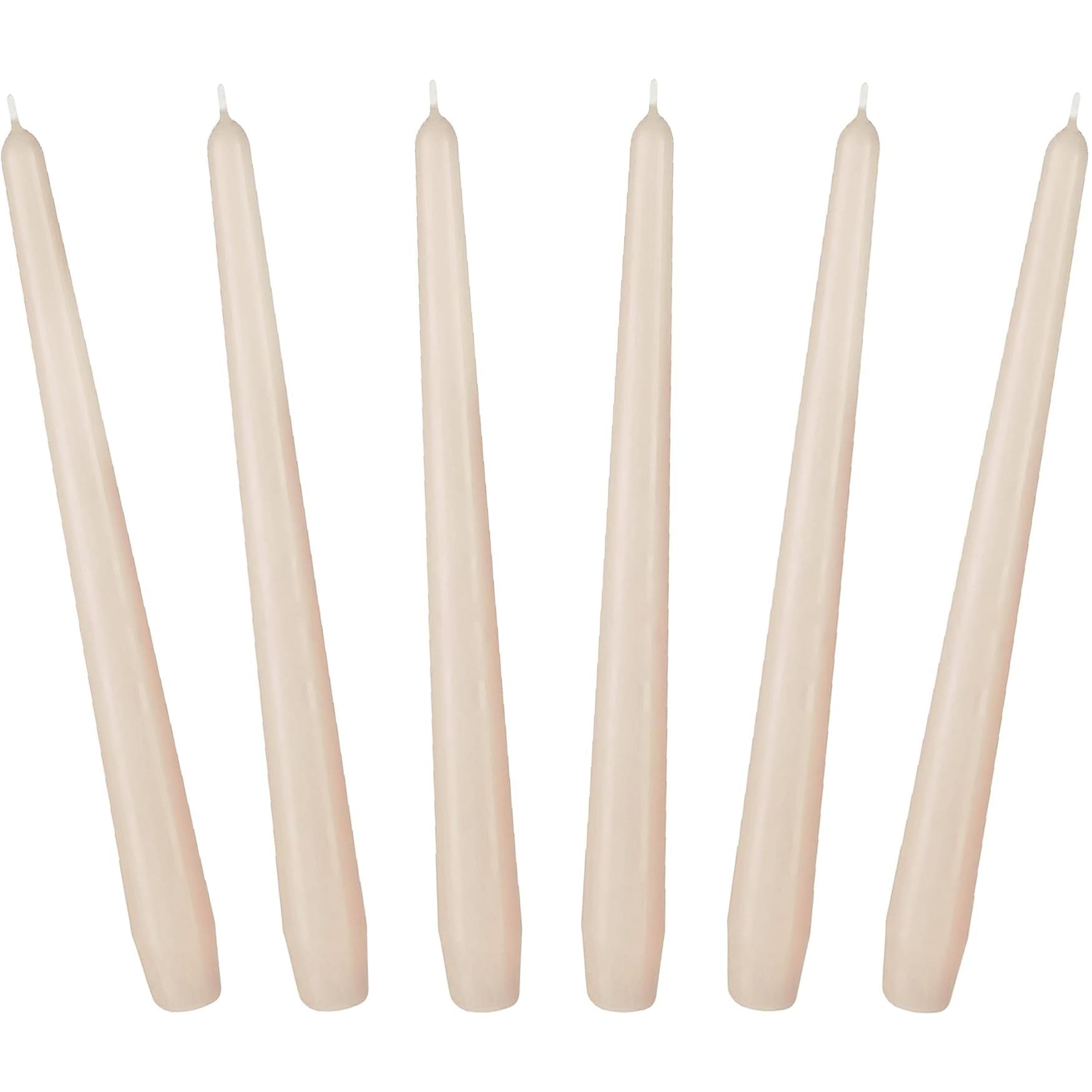 Image of Brubaker 24 Cm Taper Candles For Candle Holders And Candlesticks - 6 Pack