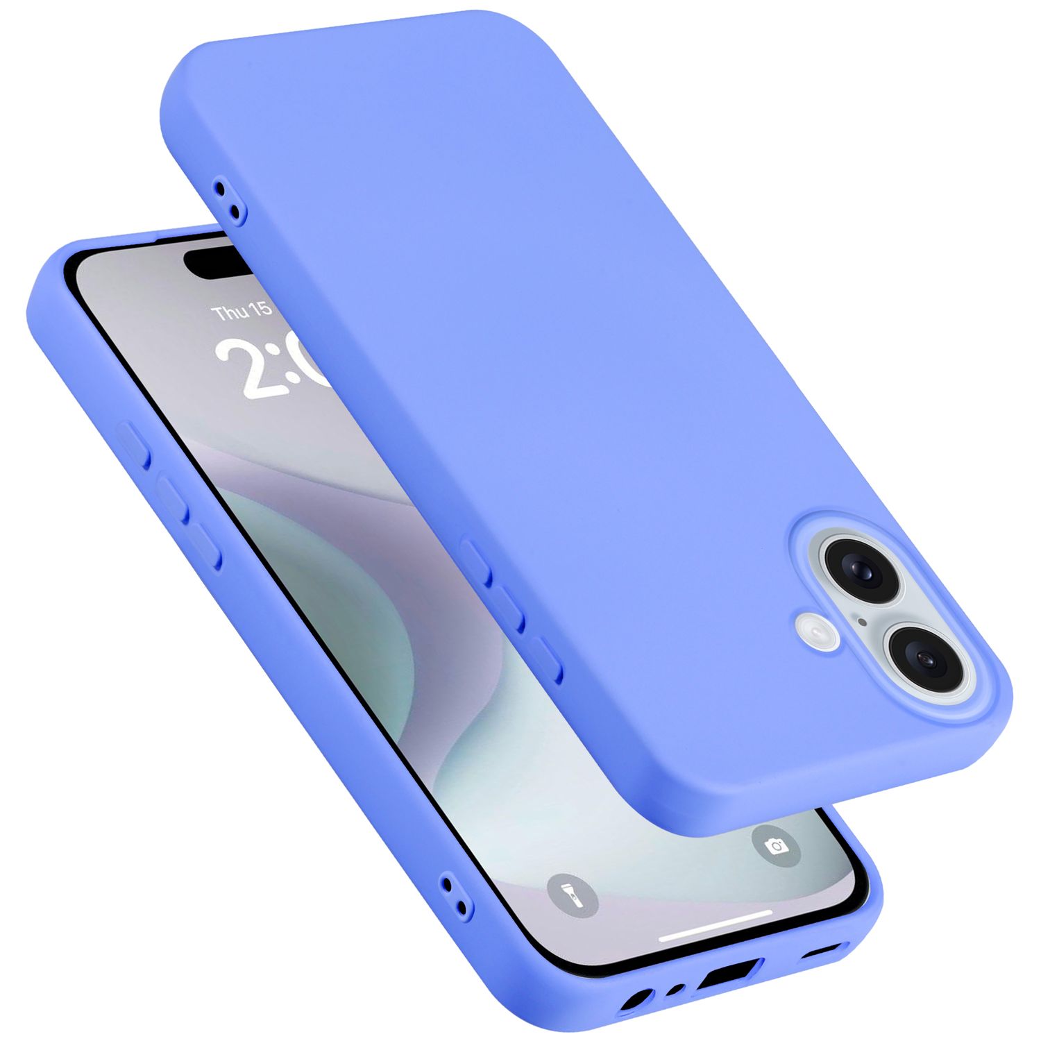 Image of Case Compatible For Iphone 16 Protective Case Made Of Flexible Tpu Silicone Back Case Cover Phone Case