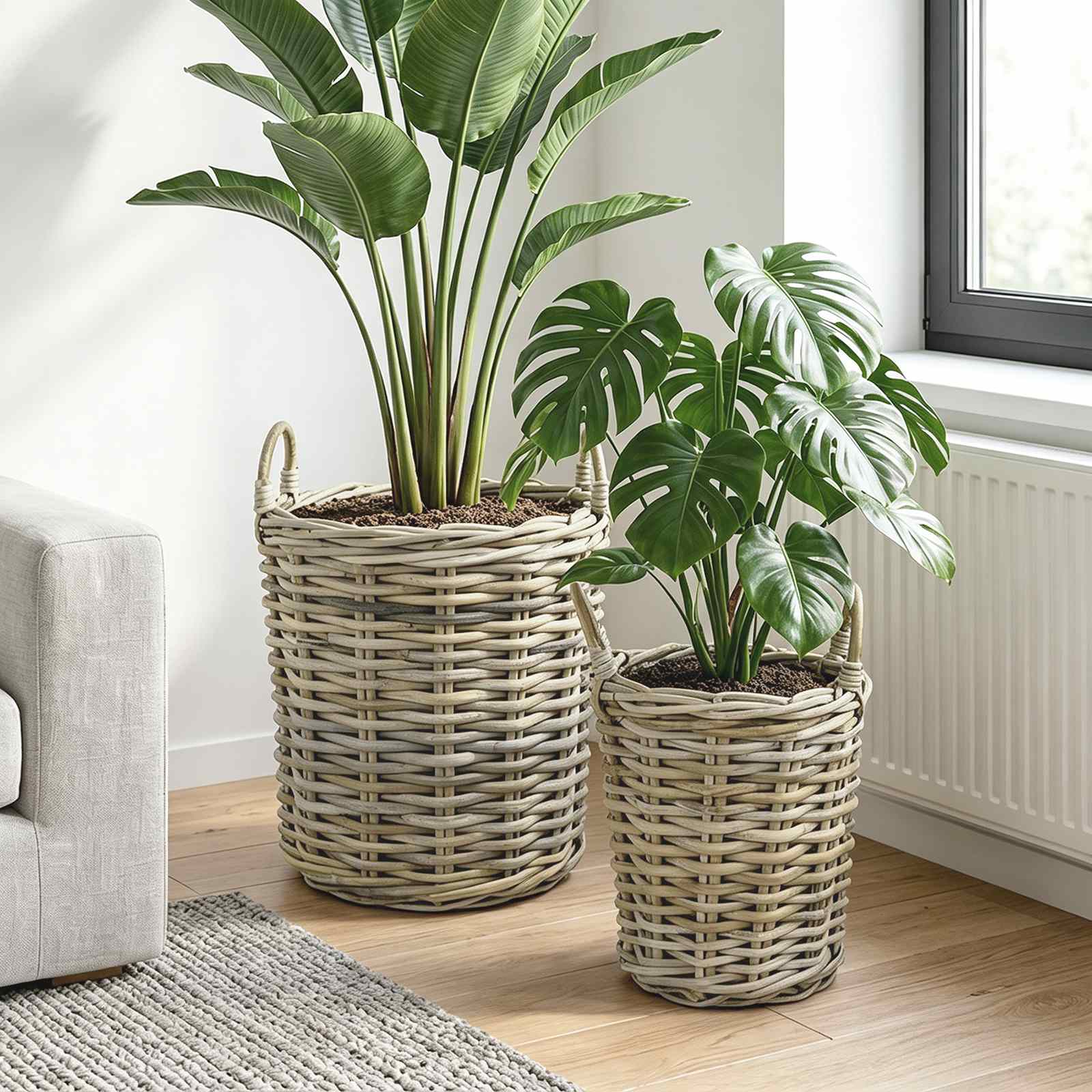 Image of Decorative Basket Storage Basket Inner Basket Display Basket Rustic Basket Decorative Container Stylish Basket Deco Basket Flower Pot Basket Home Decoration Basket