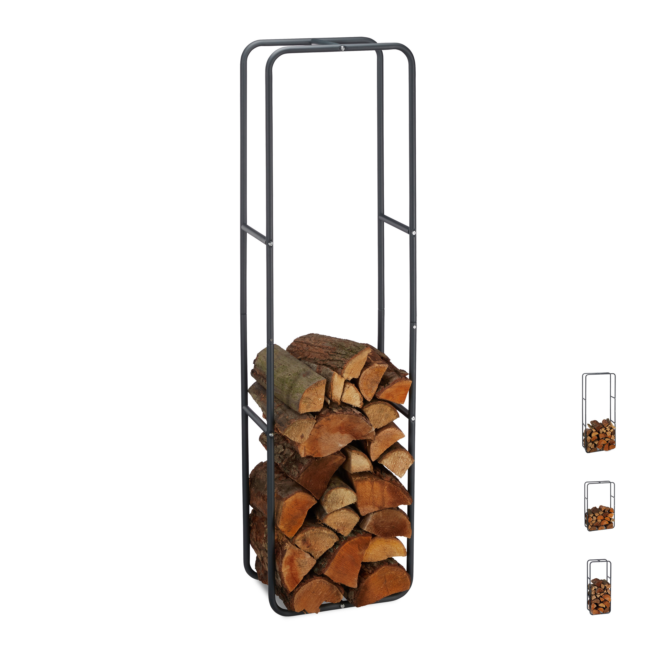 Kaminholzregal In - (b)40 X (h)150 X (t)25 Cm