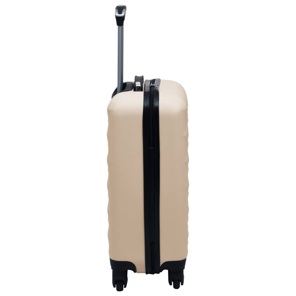 Mayfair Hardcase Trolley with Security Lock, Gold