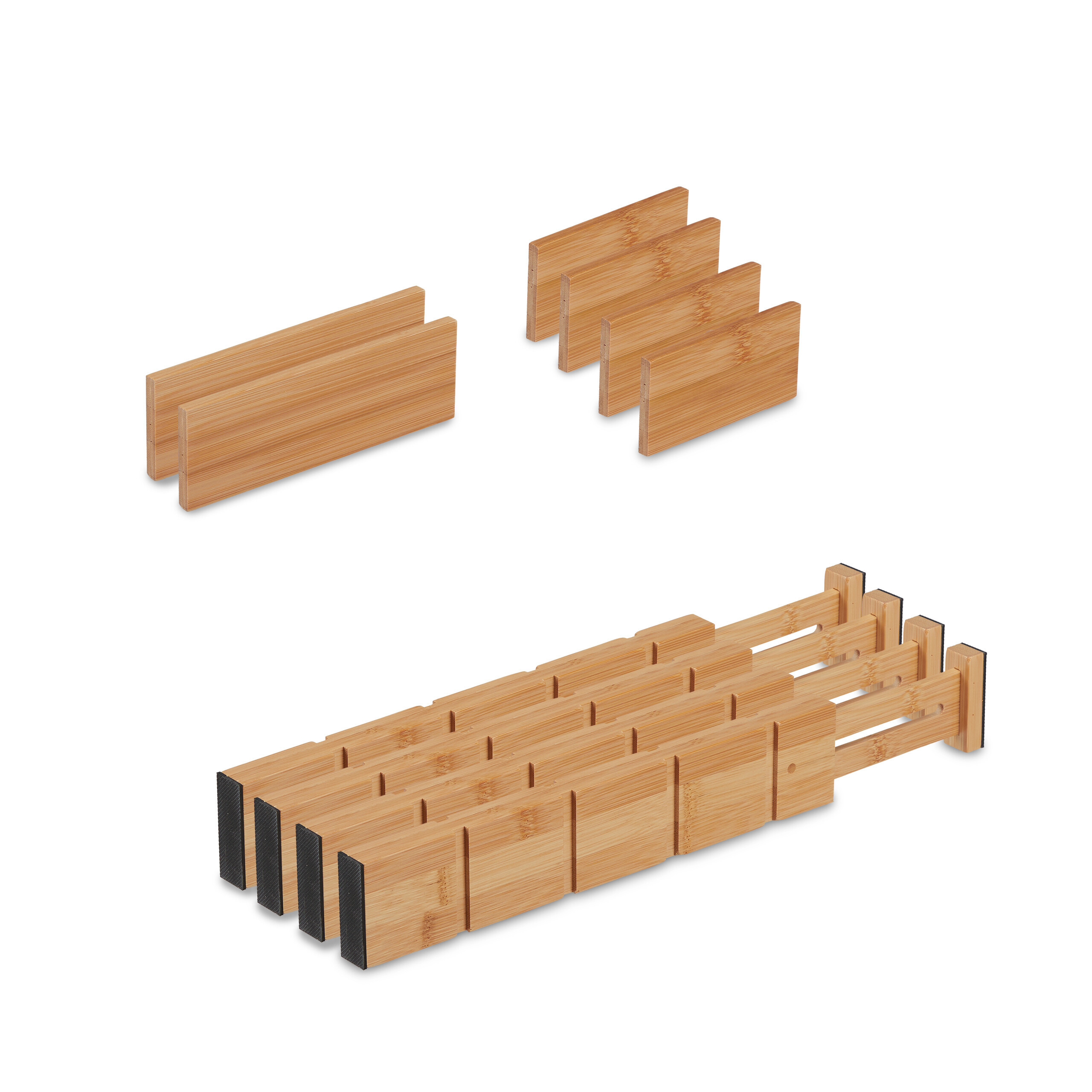 E-shop 10tlg. Schubladentrenner in Natur
