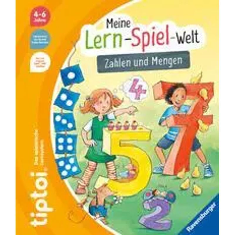 Image of Tiptoi My Learning Game World Numbers And Quantities - Heike Tober - Paperback - My Learning Game World - 16 Pages - German - 2023 - Ravensburger Publishing - Ean 9783473492756