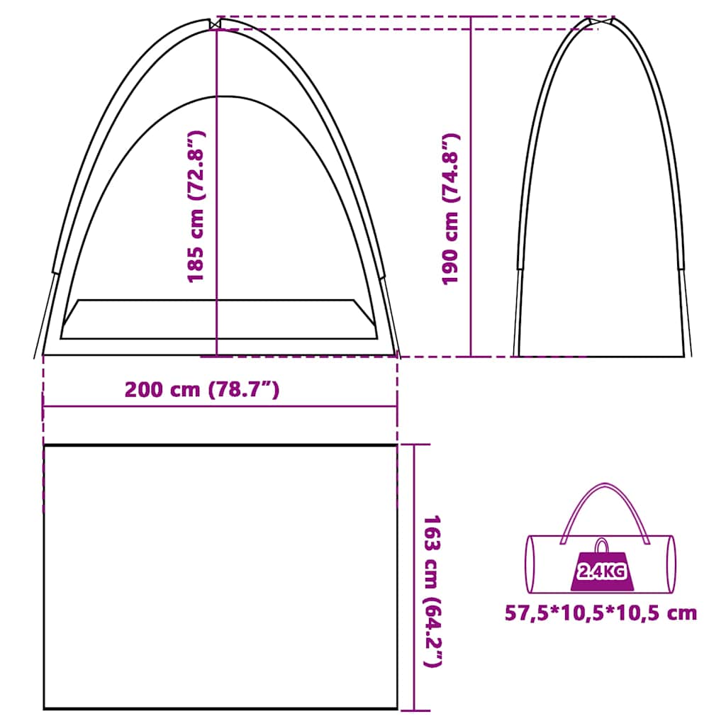 Image of Side Tent Storage Tent Camping Tent Camping Side Tent Changing Tent Camping Changing Tent Supply Tent