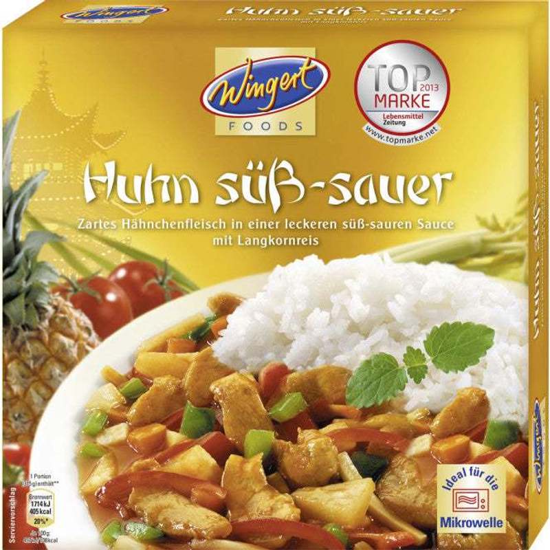 Image of Wingert Foods Sweet And Sour Chicken 375g