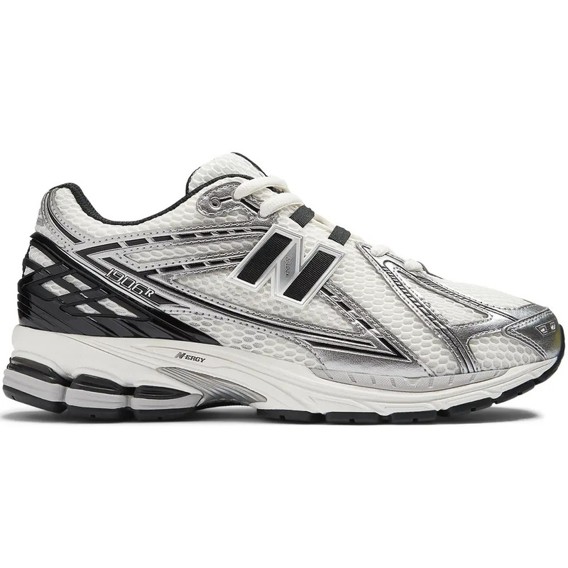 Image of New Balance M1906rer Silver And Black Unisex Sneakers