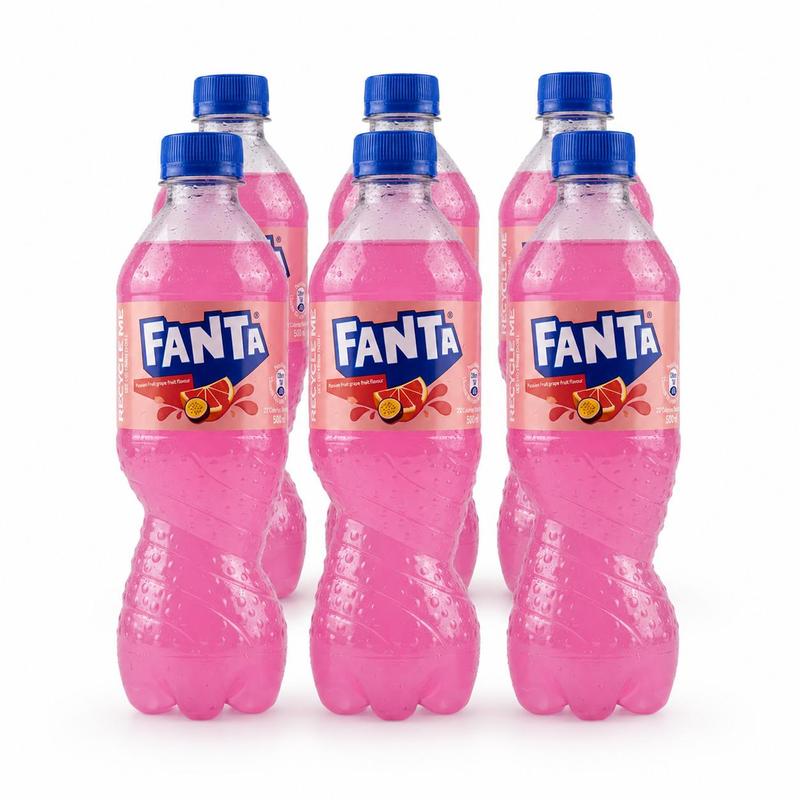 Image of Asia Passionfruit & Grapefruit 6er Pack - 6x 500ml