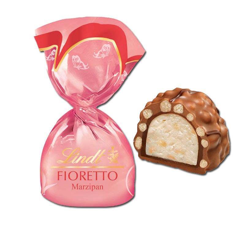 Lindt Fioretto Marzipan Crisp-shell Full Milk Chocolate 600g