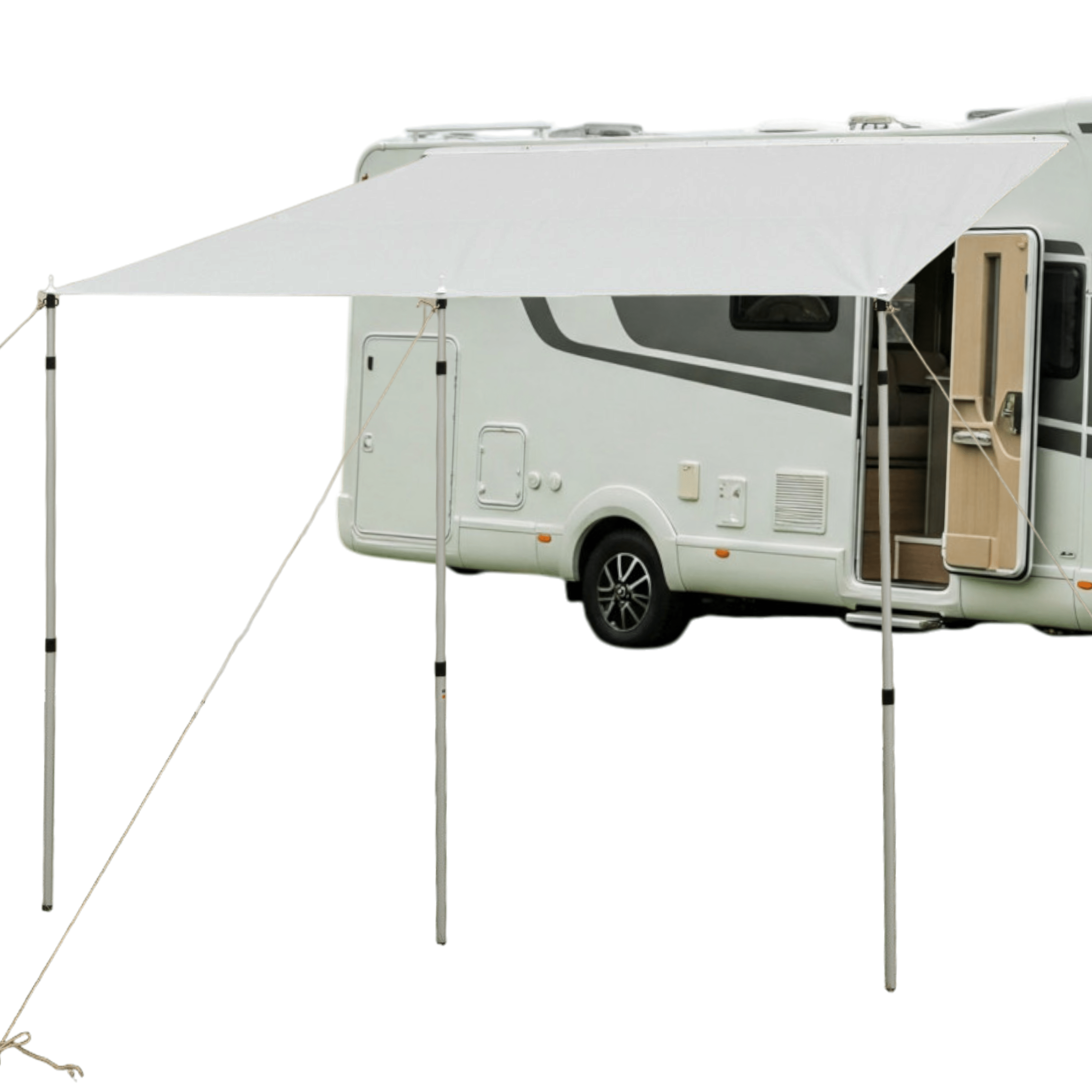 Image of Sun Shade Sail 240x300 Cm For , Motorhome Awning, Camping Frame, Sun Protection, Travel Awning, Bus Awning, 5000mm Waterproof