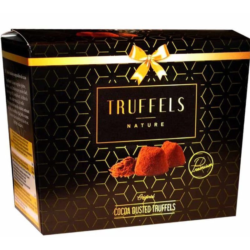 Truffles – Noble Truffle Chocolates With Cocoa Powder | 150g | Natural, Hazelnut, Or Caramel