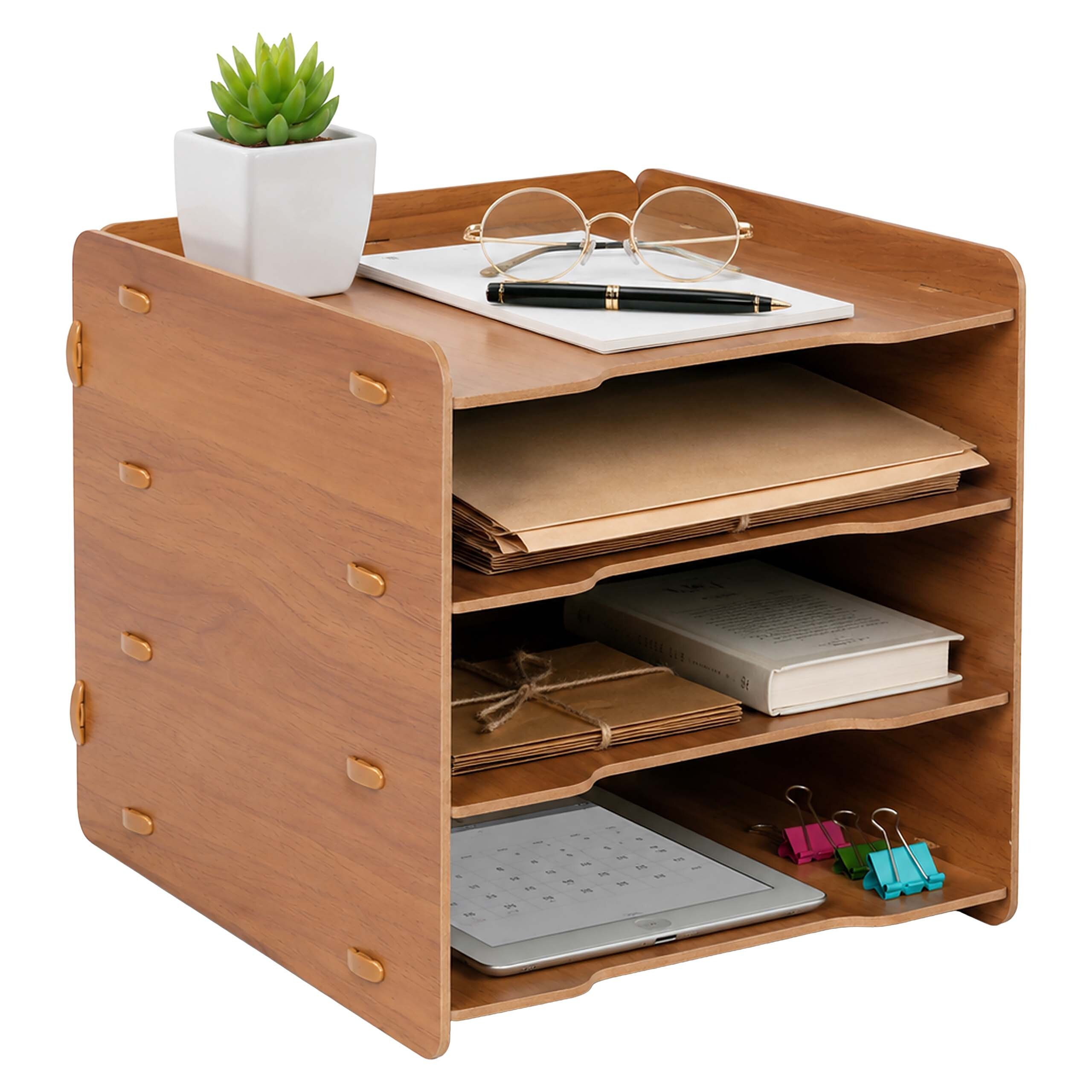Image of Clipboard In Brown - (w)25 X (h)25 X (d)31 Cm