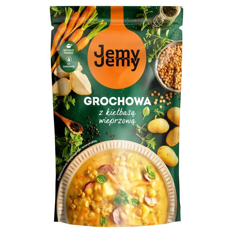 Image of Creamy Pea Soup With Pork Sausage 450 G