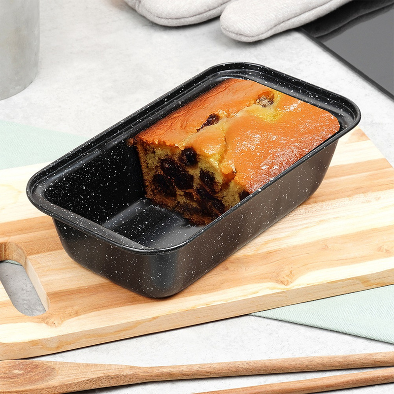 TEMU Granite Bread Loaf Pan, 25.5x13x6 Cm