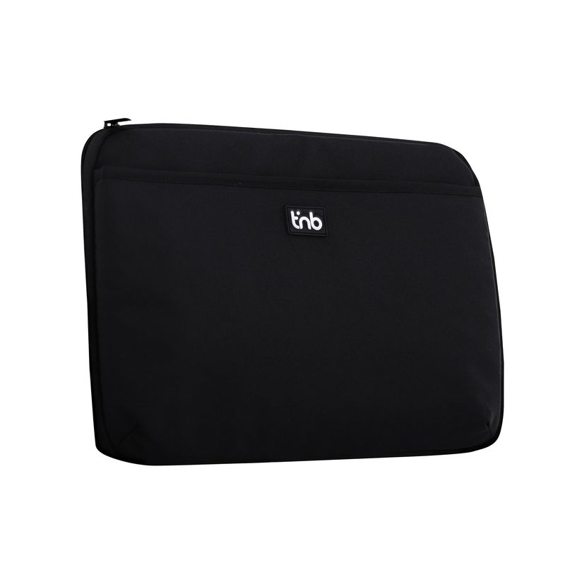 Image of T'nb – 15.6-inch Laptop Sleeve Made From Recycled , Water-resistant, Zippered Pocket, Discreet Zipper, Lightweight And , Black