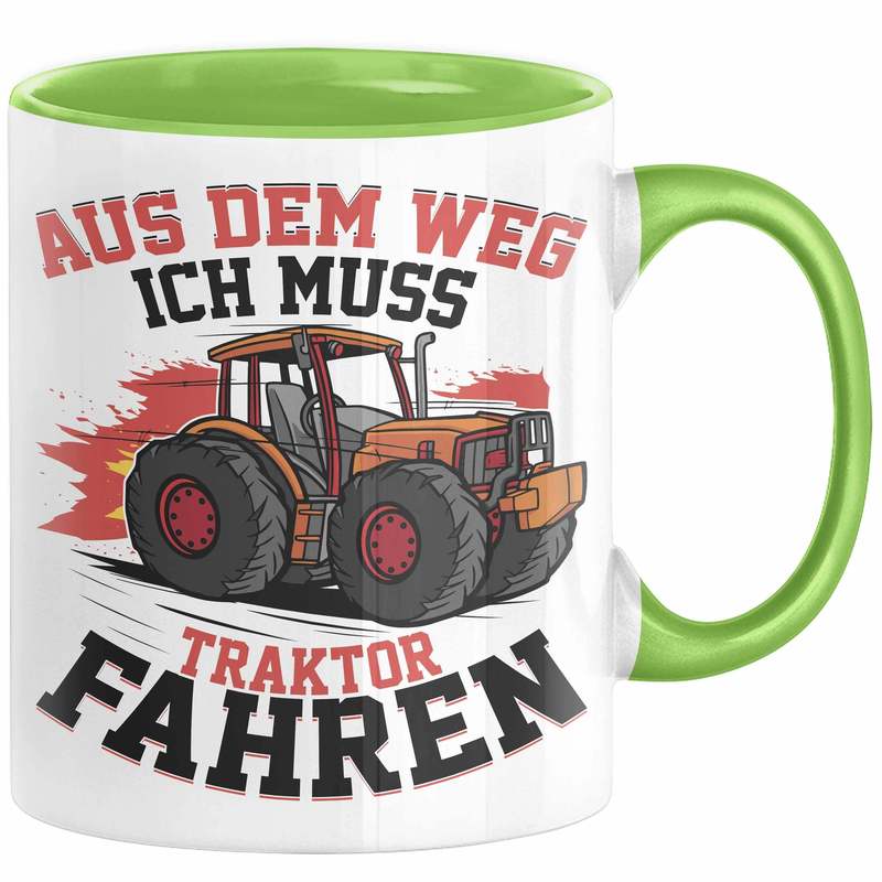 Image of Farmer Gift Mug The Way I Have To Tractor Gift Idea For Boys