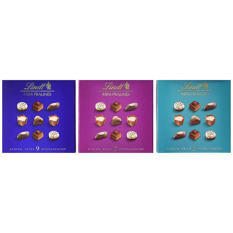 E-shop Lindt Mini Pralines emotionale Botschaften kleine Geschenkidee 44g 28.02.2026 MHD