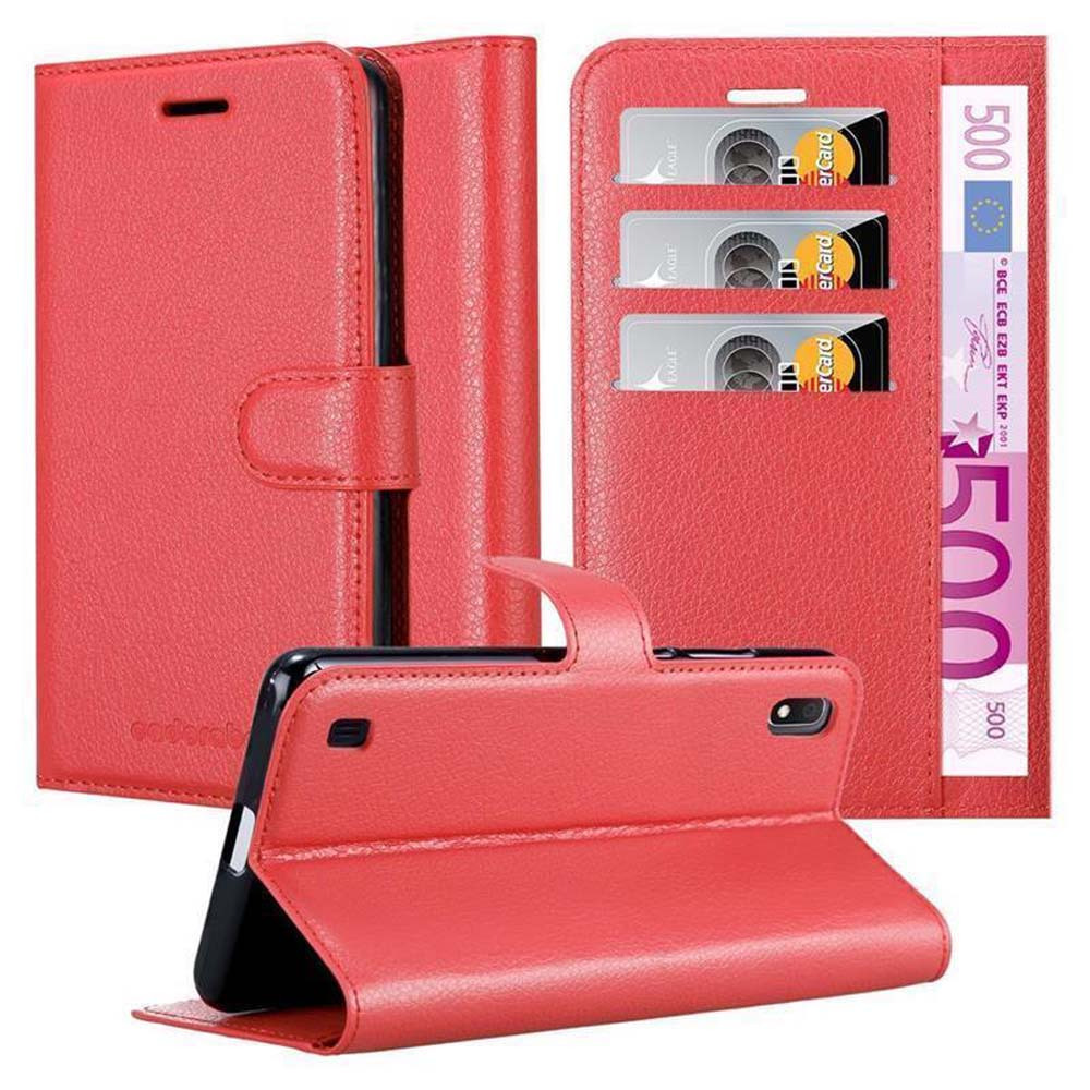 Compatible A10 / M10 Case Protective Cover With Magnetic Closure, Stand And Card Slot Flip Case Cover Phone Case Book Bag