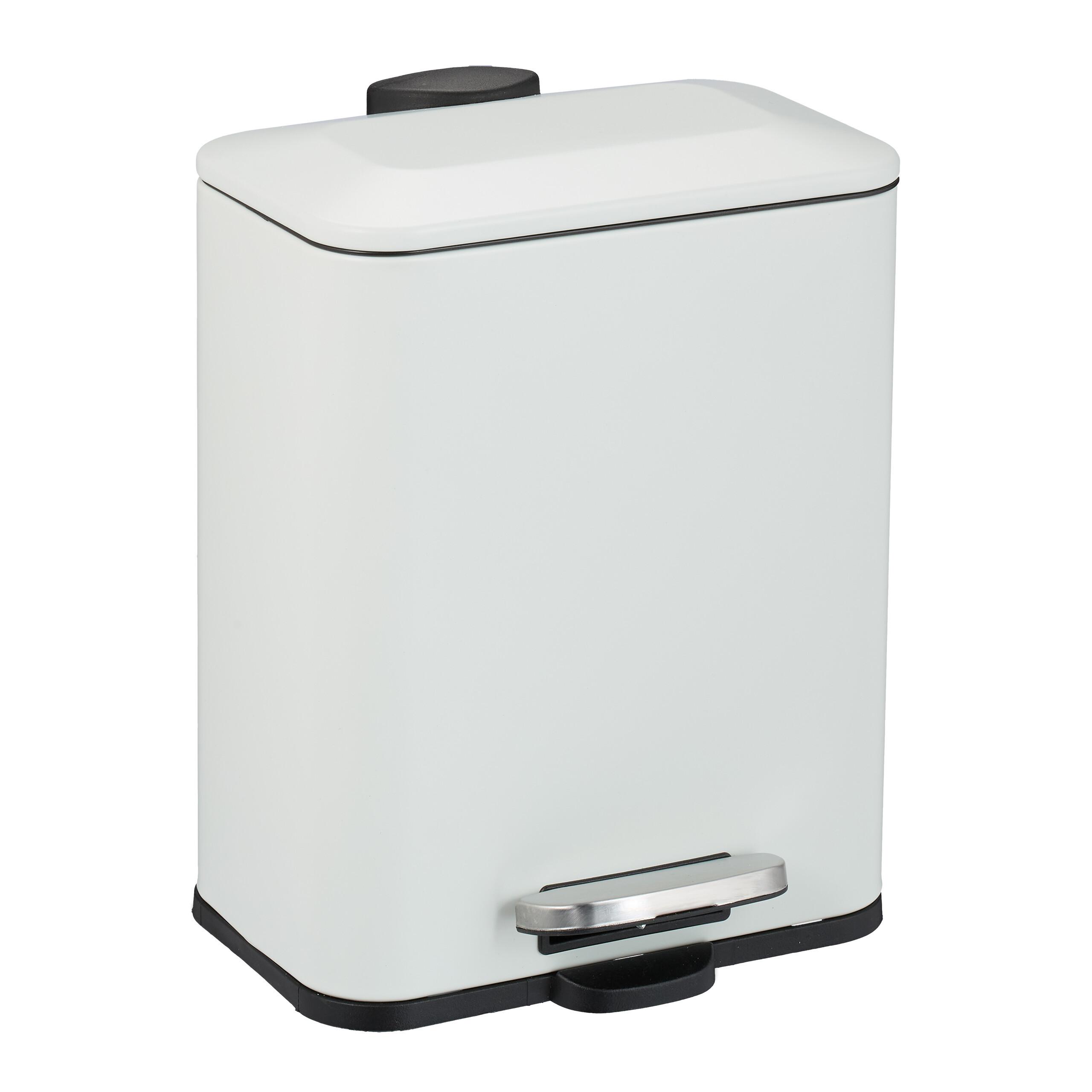 Trash Can For Bathroom In White - 5 L