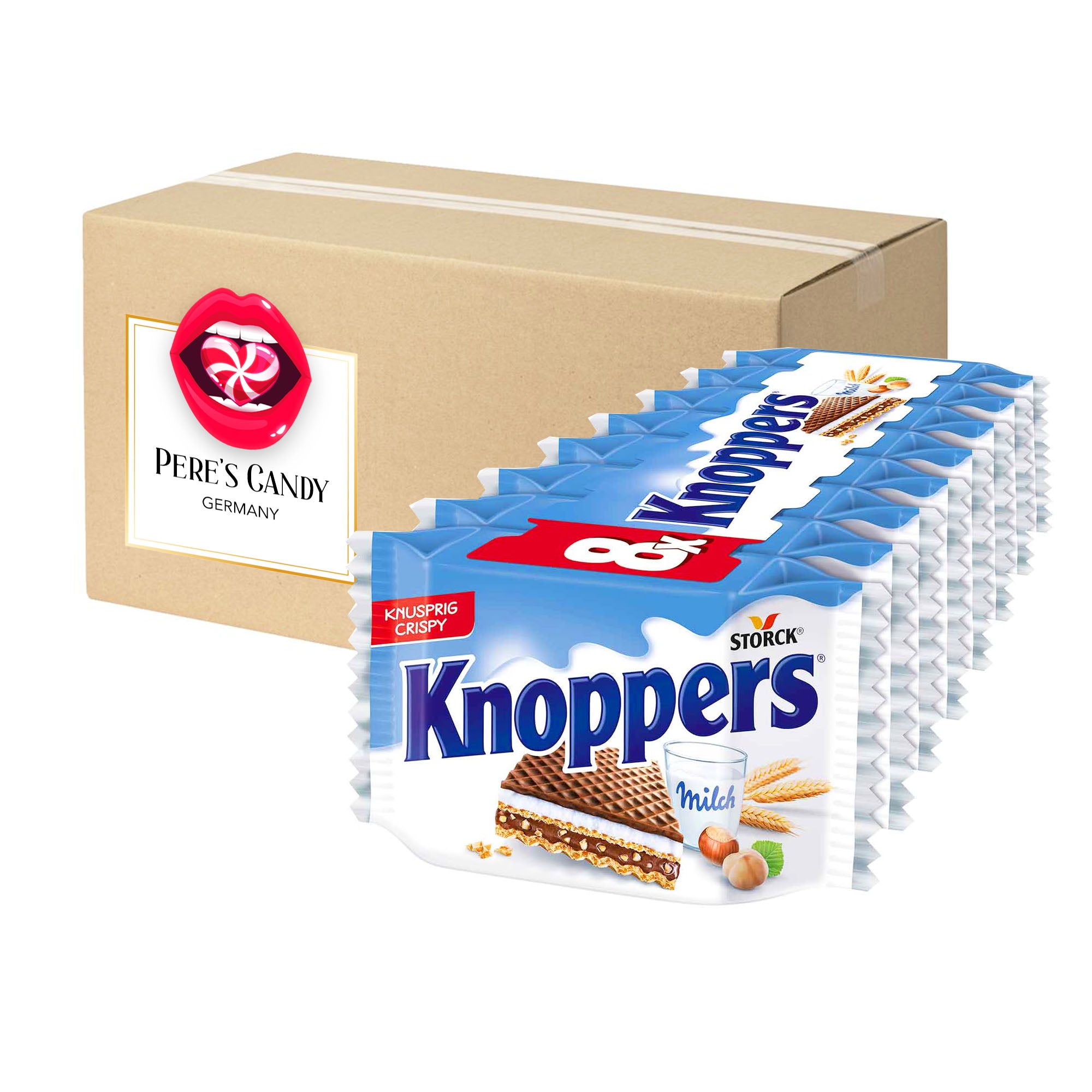 Knoppers 8pcs 4x200g