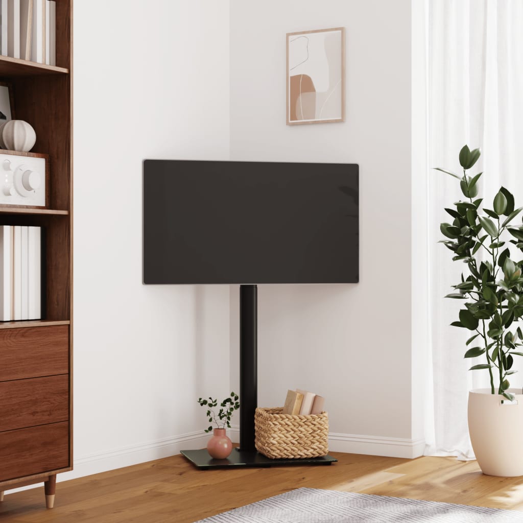 Vidaxl Tv Corner Stand Tv Stand Tv Base Tv Stands Floor Stands Black