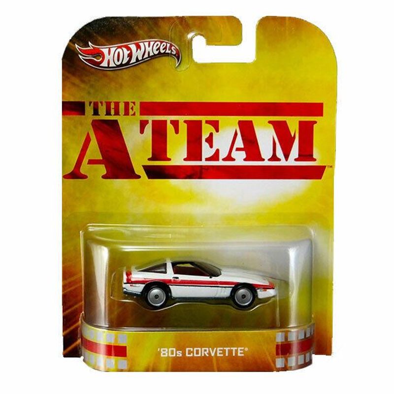 Image of The 80s Corvette A Team - Hot Wheels Retro Entertainment
