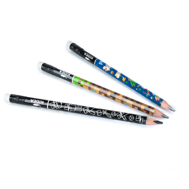 Image of Triangular Jumbo Pencil With "kidea Boys Mix"