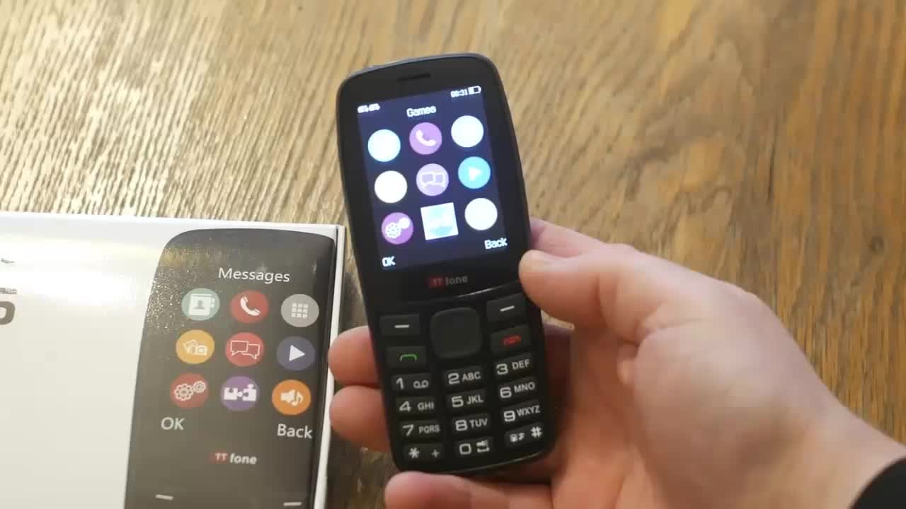 TTfone TT175 Dual SIM Basic Feature Mobile Phone