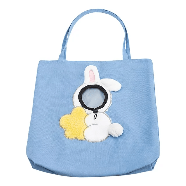 Geantă de transport pentru animale de companie, tip rucsac, din pânză – Geantă de călătorie drăguță și confortabilă