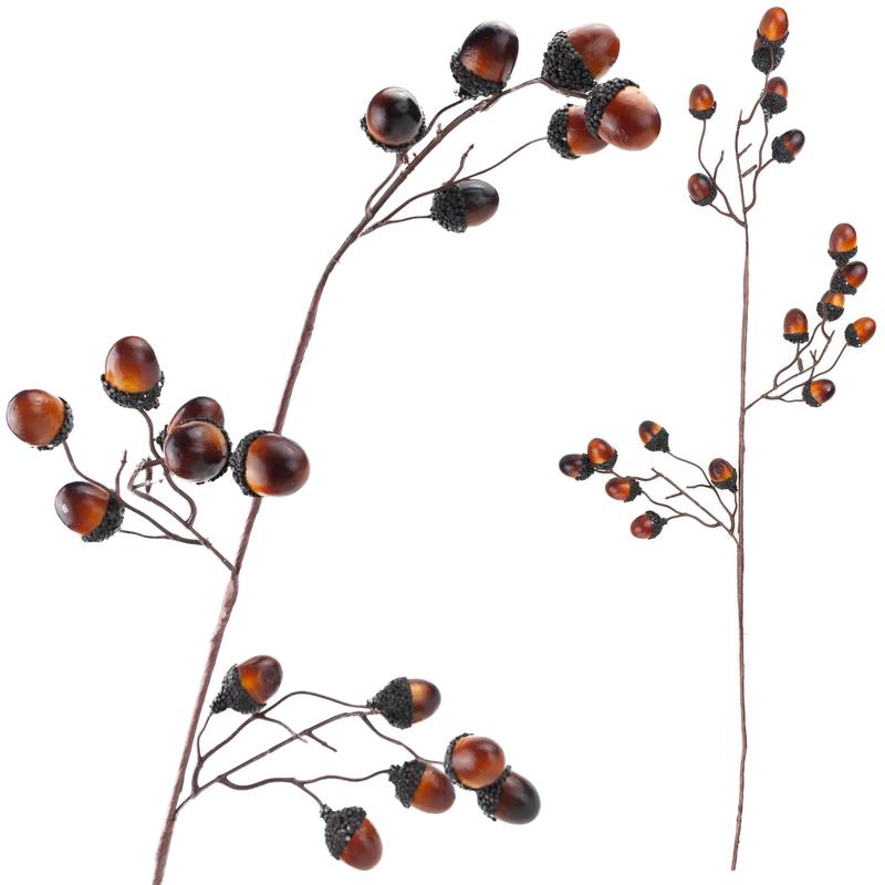 Image of Autumn Decorative Branch With , 70 Cm, Artificial Decoration For Wreaths, Bouquets, Vases, Table Arrangements, And Home Decor For Autumn, Floral Composition For ' Day And Christmas
