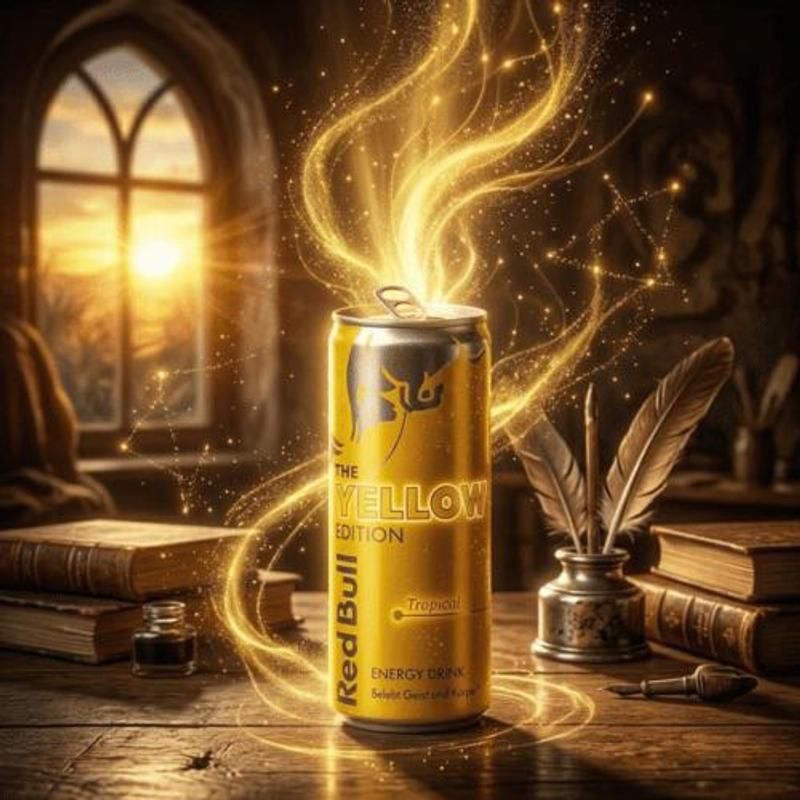 Image of Red Bull Yellow Edition Tropical