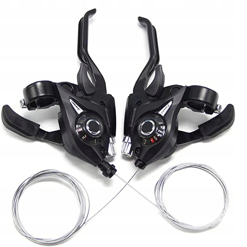 complete set of 3x7 speed bike gears with brake levers, for mtb/urban/racing bikes 0