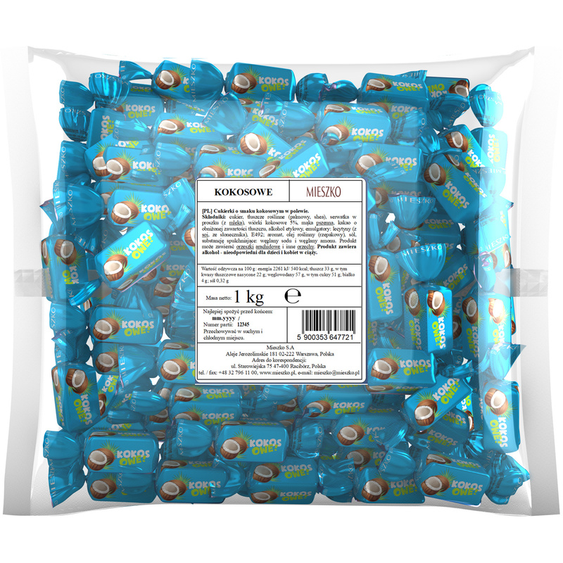 TEMU Coconut Mushrooms 1kg Mieszko