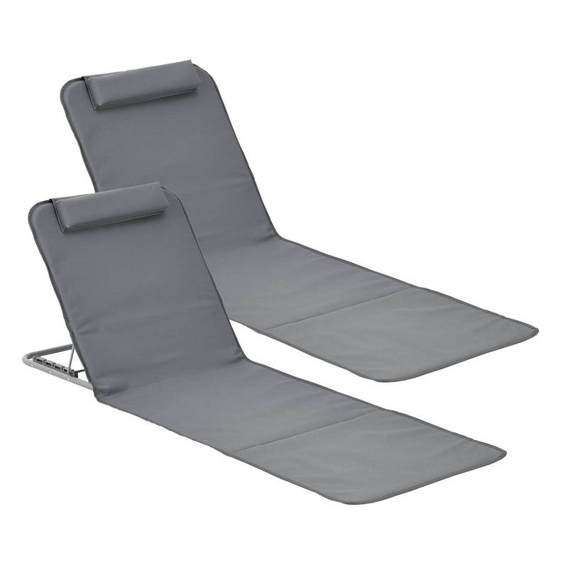 Beach Mat '' 2-piece Set, , Foldable, 143 X 48 Cm
