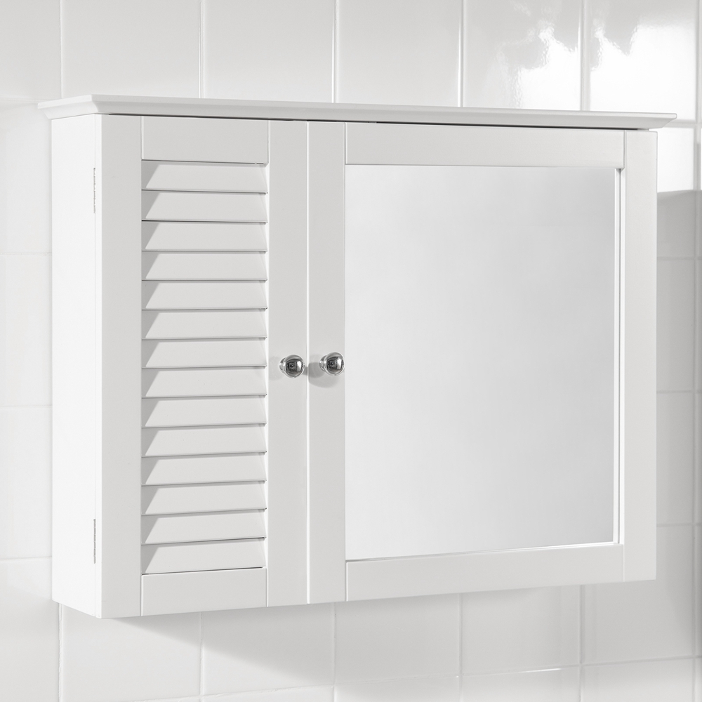 Sobuy Mirror Cabinet Bzr55-w