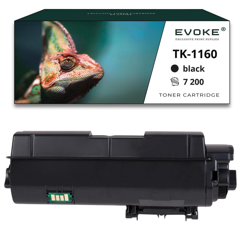 Compatible Toner Replacement For Kyocera Tk-1160 Tk1160 Printer, Black, Yields 7200 Pages, Laser Toner, , Laser Cartridge, For Kyocera P2040dn P2040dw
