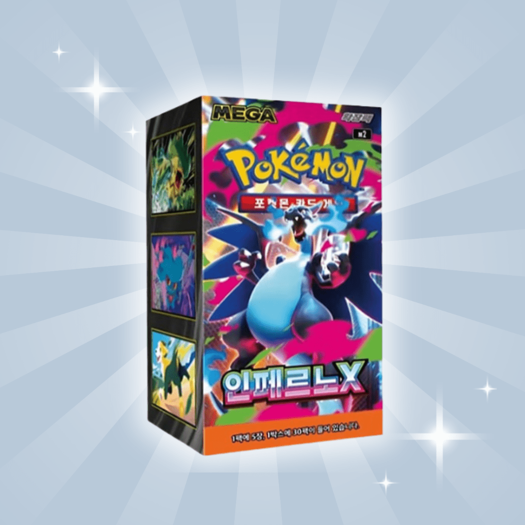 Pokémon Inferno X - Korean | 30 Booster Packs | Original Korean Collectible Cards