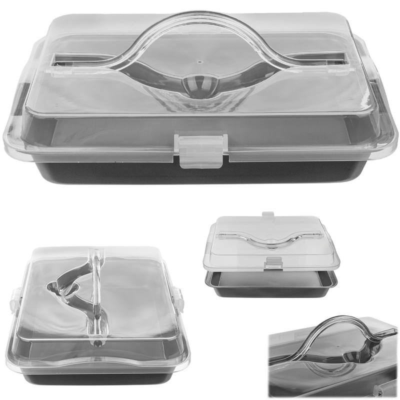Kadax Baking Sheet Rectangular 32.5x22.5cm With Lid