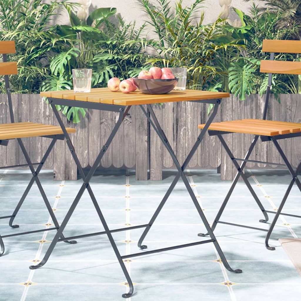 Vidaxl Bistro Table, Garden Table, Outdoor Table, Patio Table, Balcony Table