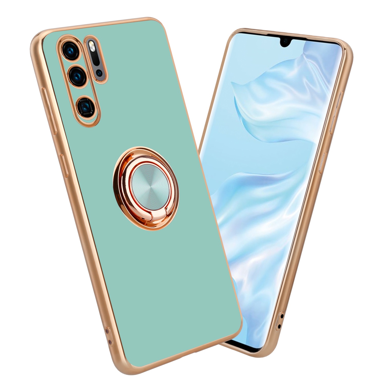 Case Compatible With With Ring Protective Case Made Of Flexible Tpu Silicone With Camera Protection And Magnetic Car Holder