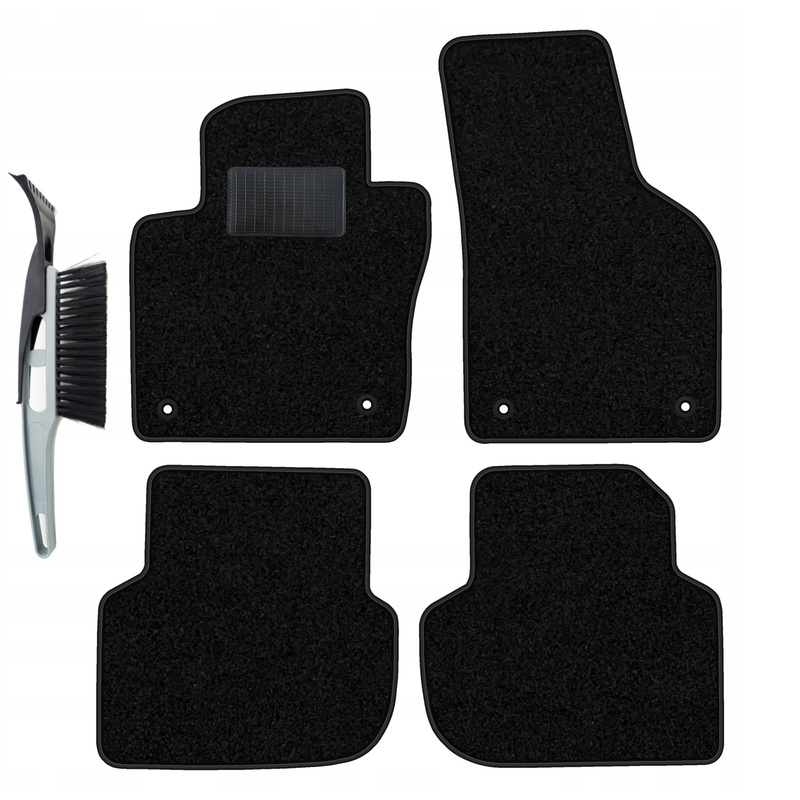 Velour Carpet Set Compatible With Jetta Vi 2010-2018
