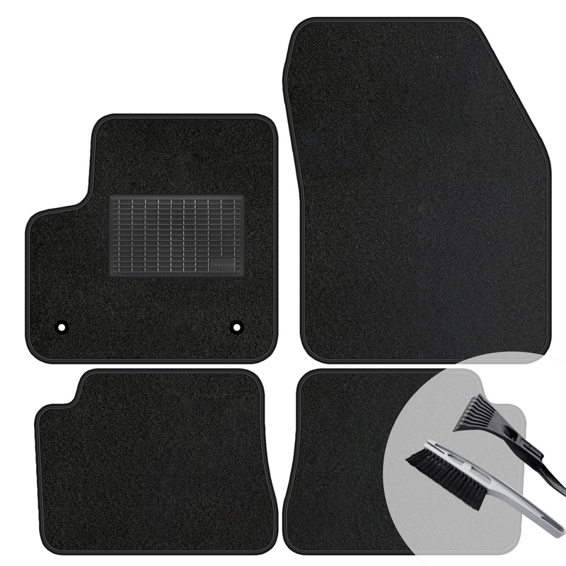 Image of Velour Floor Mats Complete Set Fitting For Avenger 2022 - Gasoline